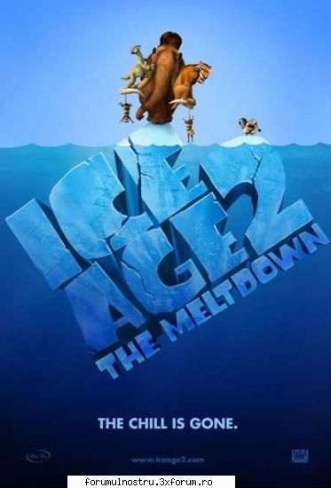 pe 31.03.2006 are loc premiera mult film de animatie ice age 2 the si toti vrem sa mergeeem nu-i